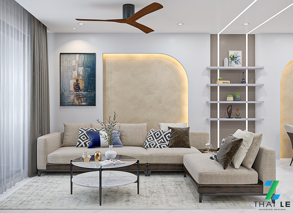 Thiết kế nội thất căn hộ Hà Đô Centrosa Garden Q.10 - 120m2